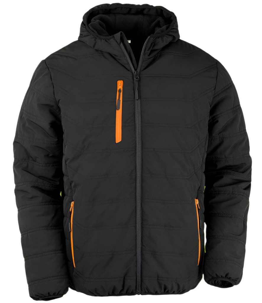 RS240 Black/Orange Front