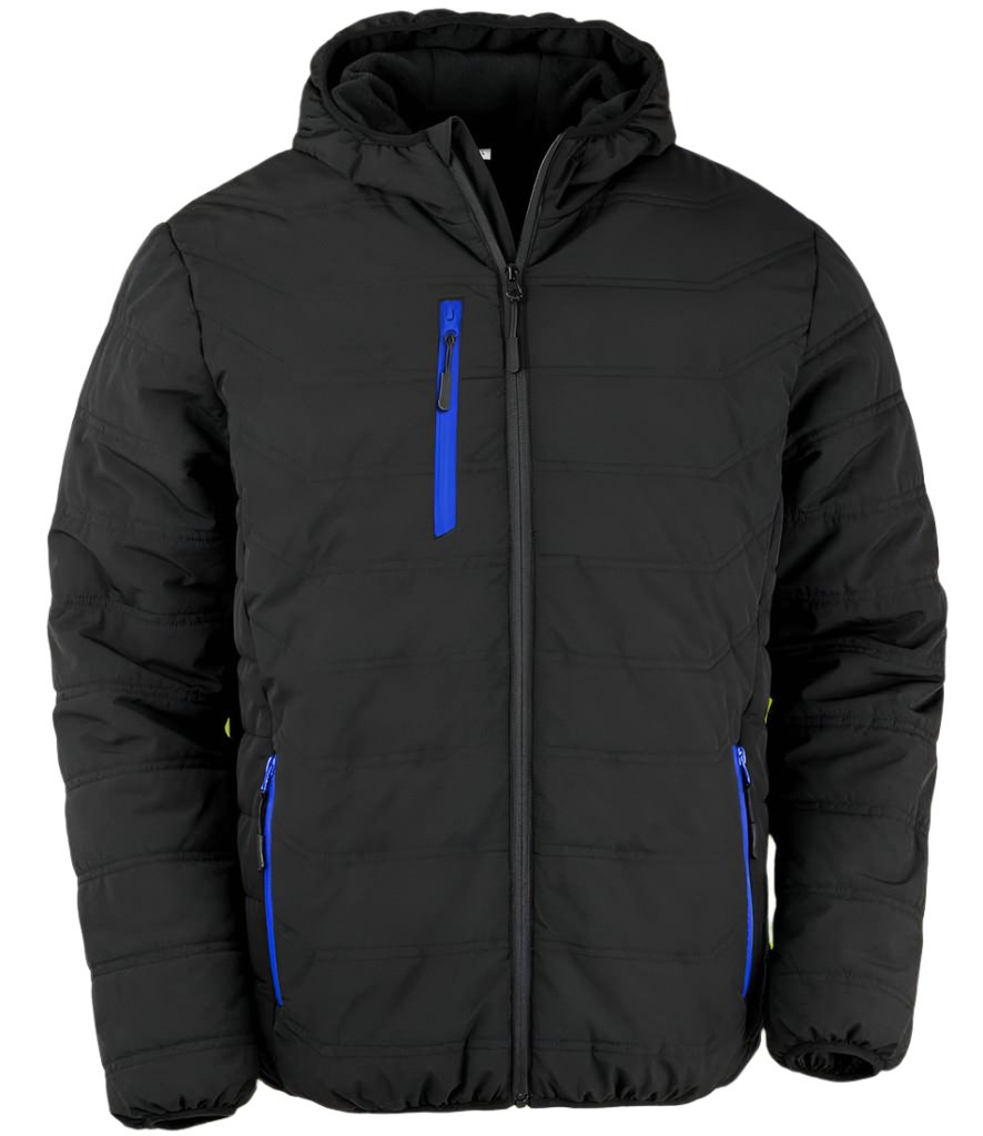 RS240 Black/Royal Blue Front